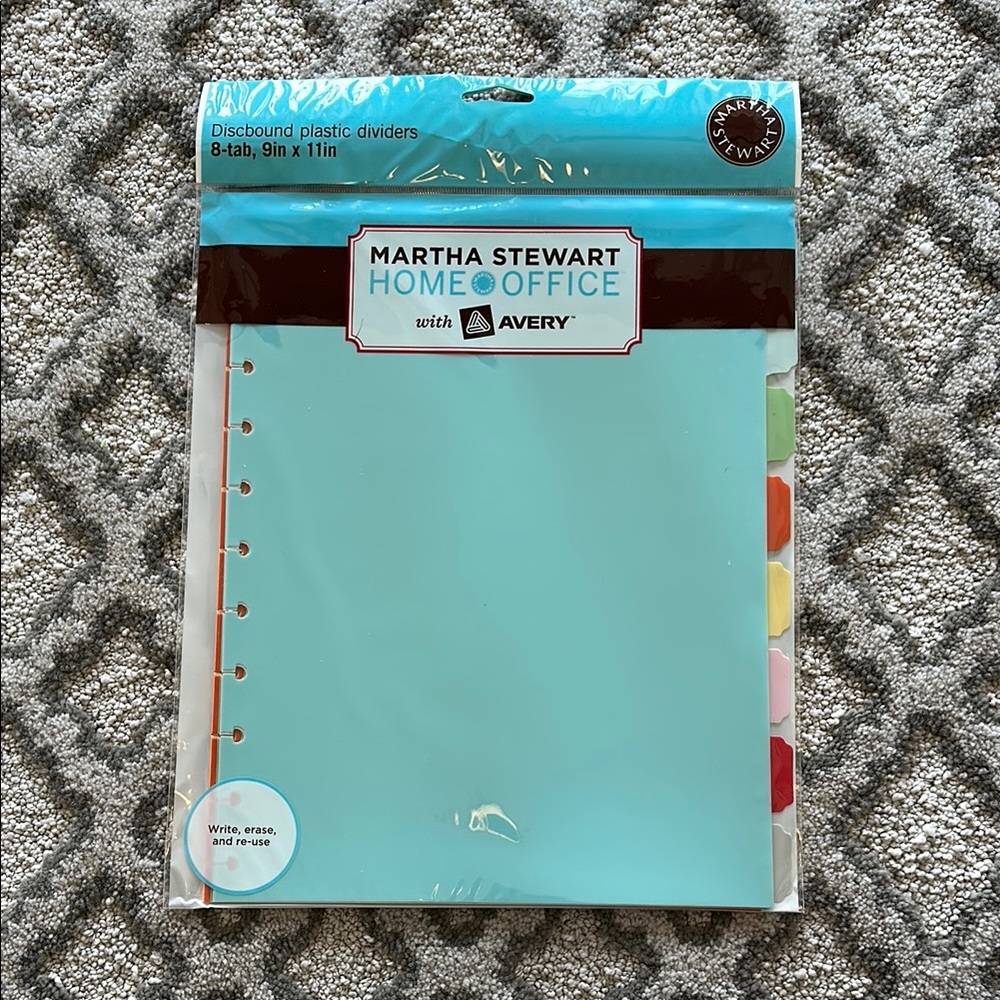 NWT RARE Martha Stewart Home Office Dividers